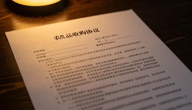 农产品收购协议使用中的检查要点与维护建议